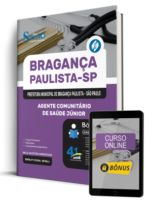 Apostila Prefeitura de Bragança Paulista - SP 2026 - Agente Comunitário de Saúde Júnior