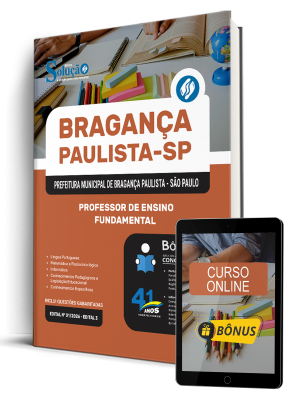Apostila Prefeitura de Bragança Paulista - SP 2026 - Professor de Ensino Fundamental
