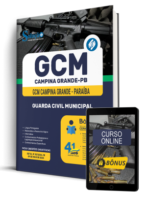 Apostila Prefeitura de Campina Grande - PB 2026 - Guarda Civil Municipal