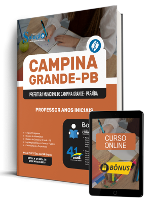 Apostila Prefeitura de Campina Grande - PB 2026 - Professor Anos Iniciais