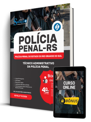 Apostila PP-RS 2026 - Técnico Administrativo da Polícia Penal