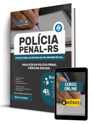 Apostila Polícia Penal-RS 2026 - Analista da Polícia Penal - Ciências Sociais