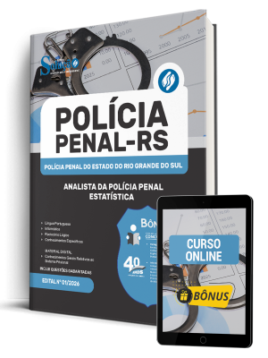 Apostila Polícia Penal-RS 2026 - Analista da Polícia Penal - Estatística