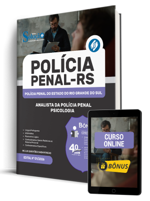 Apostila Polícia Penal-RS 2026 - Analista da Polícia Penal - Psicologia