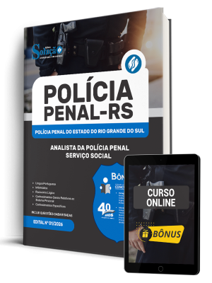 Apostila Polícia Penal-RS 2026 - Analista da Polícia Penal - Serviço Social