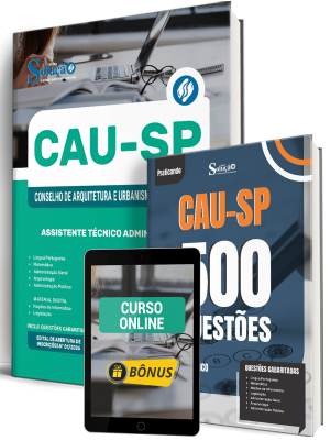 Combo CAU-SP 2026 - Assistente Técnico - Administrativo