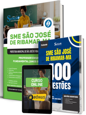 Combo Prefeitura de São José de Ribamar-MA 2026 - Professor Ensino Fundamental Anos Iniciais