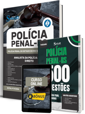 Combo Polícia Penal-RS 2026 - Analista da Polícia Penal - Direito
