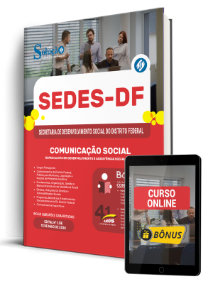 Apostila SEDES-DF 2026 - Especialista em Desenvolvimento e Assistência Social (EDAS) - Comunicação Social