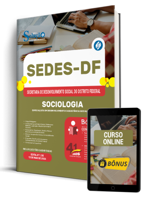 Apostila SEDES-DF 2026 - Especialista em Desenvolvimento e Assistência Social (EDAS) - Sociologia