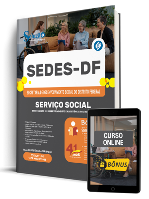 Apostila SEDES-DF 2026 - Especialista em Desenvolvimento e Assistência Social (EDAS) - Serviço Social