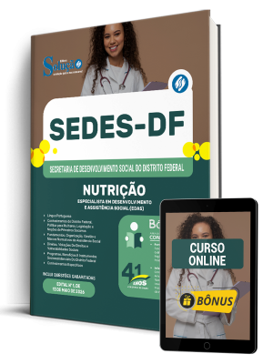 Apostila SEDES-DF 2026 - Especialista em Desenvolvimento e Assistência Social (EDAS) - Nutrição