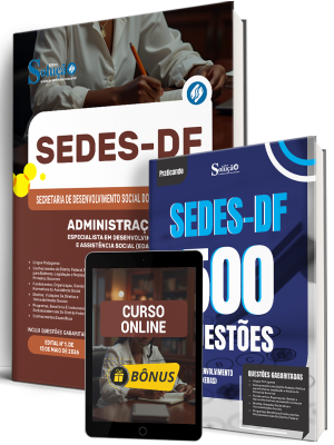 Combo SEDES-DF 2026 - Especialista em Desenvolvimento e Assistência Social (EDAS) - Administração