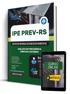 Apostila IPE Prev RS 2026 - Analista em Previdência - Ciências Contábeis
