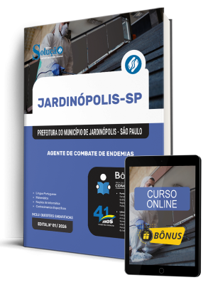 Apostila Prefeitura de Jardinópolis-SP 2026 - Agente de Combate de Endemias