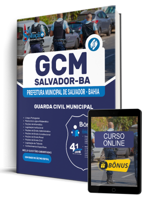 Apostila Prefeitura de Salvador-BA 2026 - Guarda Civil Municipal