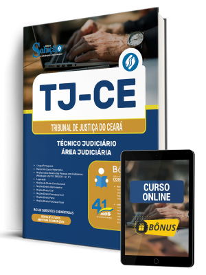 Apostila TJ-CE  2026 - Técnico Judiciário – Área Judiciária