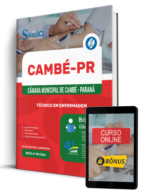 Apostila Câmara de Cambé - PR 2026 - Técnico em Enfermagem