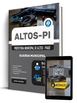 Apostila Prefeitura de Altos-PI 2026 - Guarda Municipal