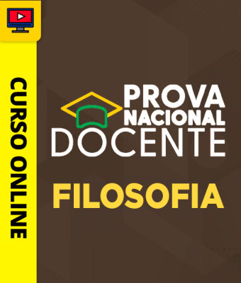 Curso PND - Prova Nacional Docente - Filosofia