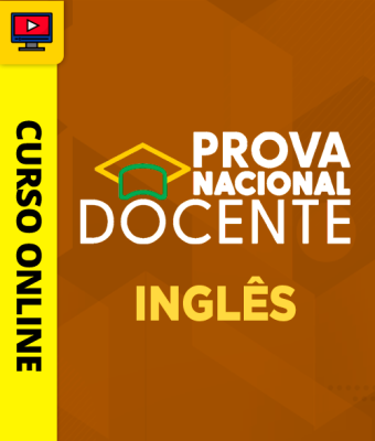 Curso PND - Prova Nacional Docente - Inglês
