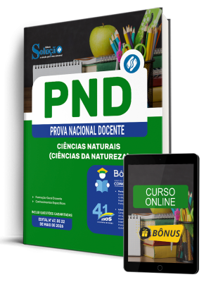 Apostila PND - Prova Nacional Docente 2026 - Ciências Naturais (Ciências da Natureza)
