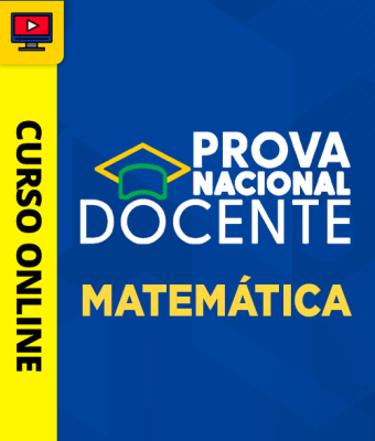 Curso PND - Prova Nacional Docente - Matemática