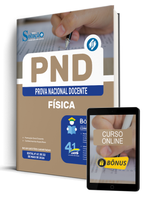 Apostila PND - Prova Nacional Docente 2026 - Física