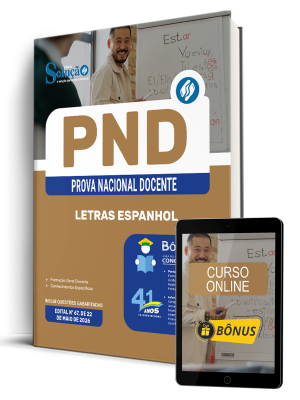 Apostila PND - Prova Nacional Docente 2026 - Letras Espanhol