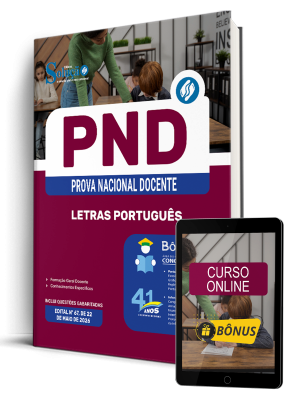 Apostila PND - Prova Nacional Docente 2026 - Letras Português