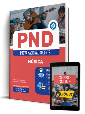 Apostila PND - Prova Nacional Docente 2026 - Música