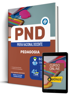 Apostila PND  - Prova Nacional Docente 2026 - Pedagogia