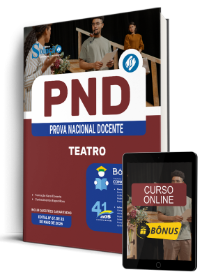 Apostila PND - Prova Nacional Docente 2026 - Teatro