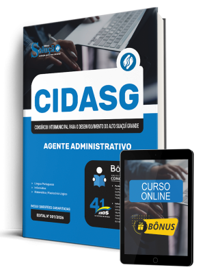 Apostila CIDASG 2026 - Agente Administrativo