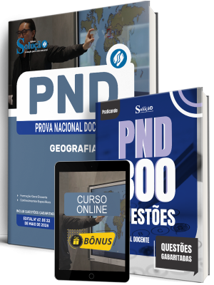 Combo PND - Prova Nacional Docente 2026 - Geografia