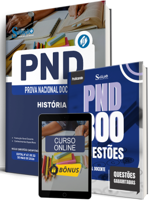 Combo PND - Prova Nacional Docente 2026 - História