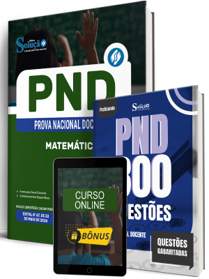 Combo PND - Prova Nacional Docente 2026 - Matemática