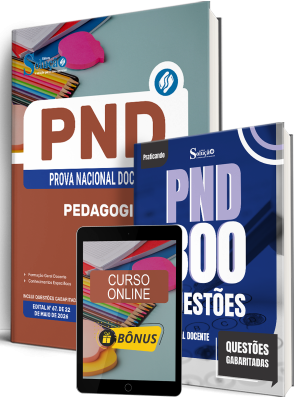Combo PND - Prova Nacional Docente 2026 - Pedagogia