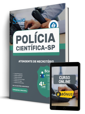 Apostila Polícia Científica-SP 2026 - Atendente de Necrotério