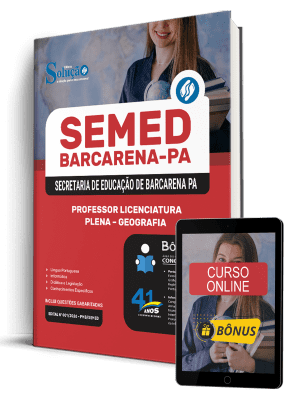 Apostila SEMED Barcarena-PA 2026 - Professor Licenciatura Plena - Geografia