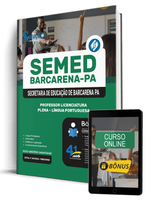 Apostila SEMED Barcarena-PA 2026 - Professor Licenciatura Plena - Língua Portuguesa