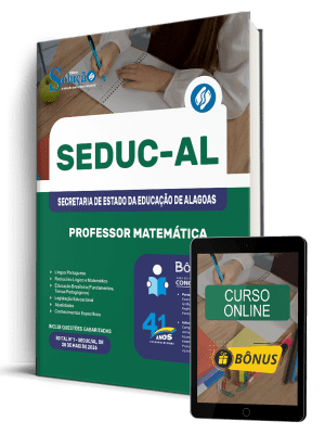 Apostila SEDUC-AL 2026 - Professor Matemática