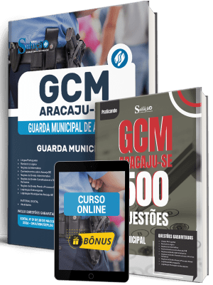 Combo Prefeitura de Aracaju-SE 2026 - Guarda Municipal