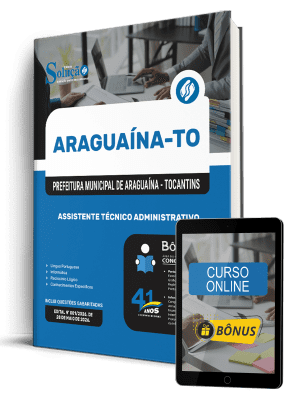 Apostila Prefeitura de Araguaína-TO 2026 - Assistente Técnico Administrativo