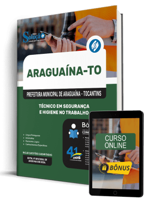 Apostila Prefeitura de Araguaína-TO 2026 - Técnico em Segurança e Higiene no Trabalho