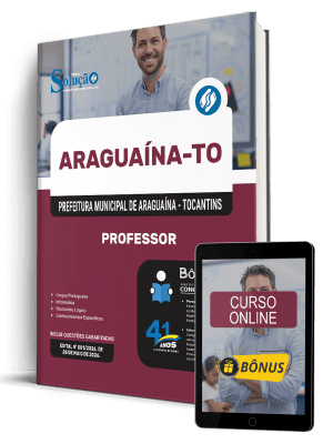 Apostila Prefeitura de Araguaína-TO 2026 - Professor