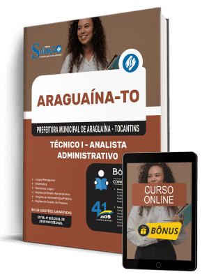 Apostila Prefeitura de Araguaína-TO 2026 - Técnico I - Analista Administrativo