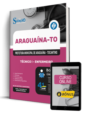 Apostila Prefeitura de Araguaína-TO 2026 - Técnico I - Enfermeiro