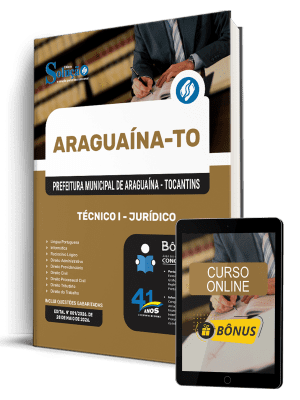 Apostila Prefeitura de Araguaína-TO 2026 - Técnico I - Jurídico