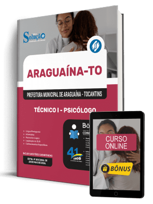 Apostila Prefeitura de Araguaína-TO 2026 - Técnico I - Psicólogo